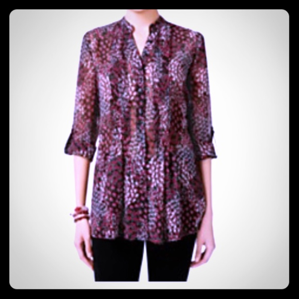 Woman chiffon top